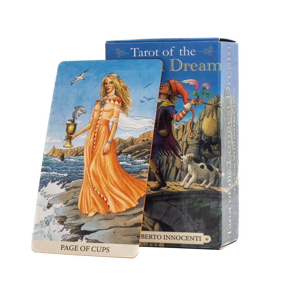 2024 New Style Pastel Journey Tarot Deck 78Pcs Tarot Cards Tarot Deck Collectible Oracle Card Set 10.4*6.1Cm