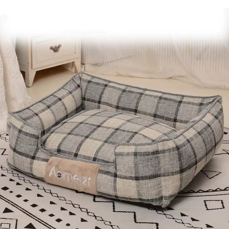 Big Dog Bed Removable Pet Sofa Bed for Small Medium Big Dogs Washable Cat House Mats Soft Pet Sleeping Beds Dog Accessories