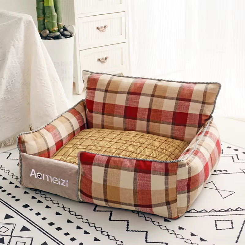 Big Dog Bed Removable Pet Sofa Bed for Small Medium Big Dogs Washable Cat House Mats Soft Pet Sleeping Beds Dog Accessories