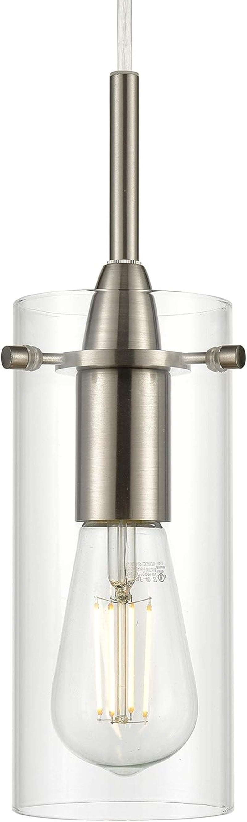 Effimero 5-Light Cluster Pendant Lights Stairwell Lighting Large Chandelier Brushed Nickel Modern Chandelier Light Fixture Foyer Chandeliers Entryway High Ceiling Staircase Lights