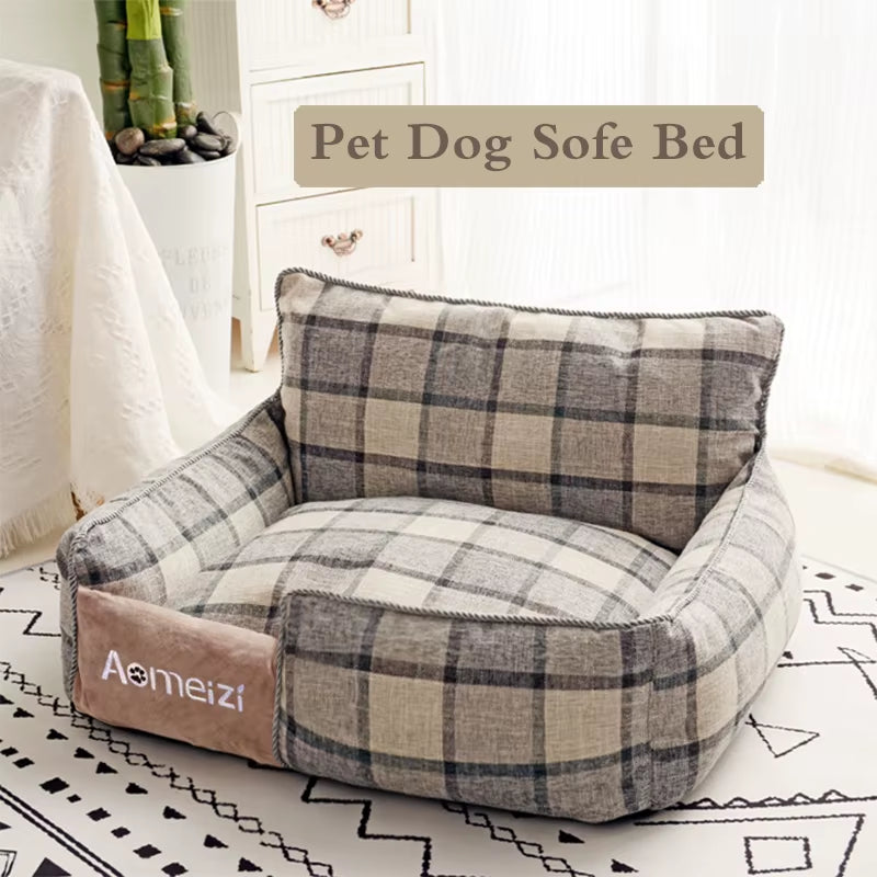 Big Dog Bed Removable Pet Sofa Bed for Small Medium Big Dogs Washable Cat House Mats Soft Pet Sleeping Beds Dog Accessories