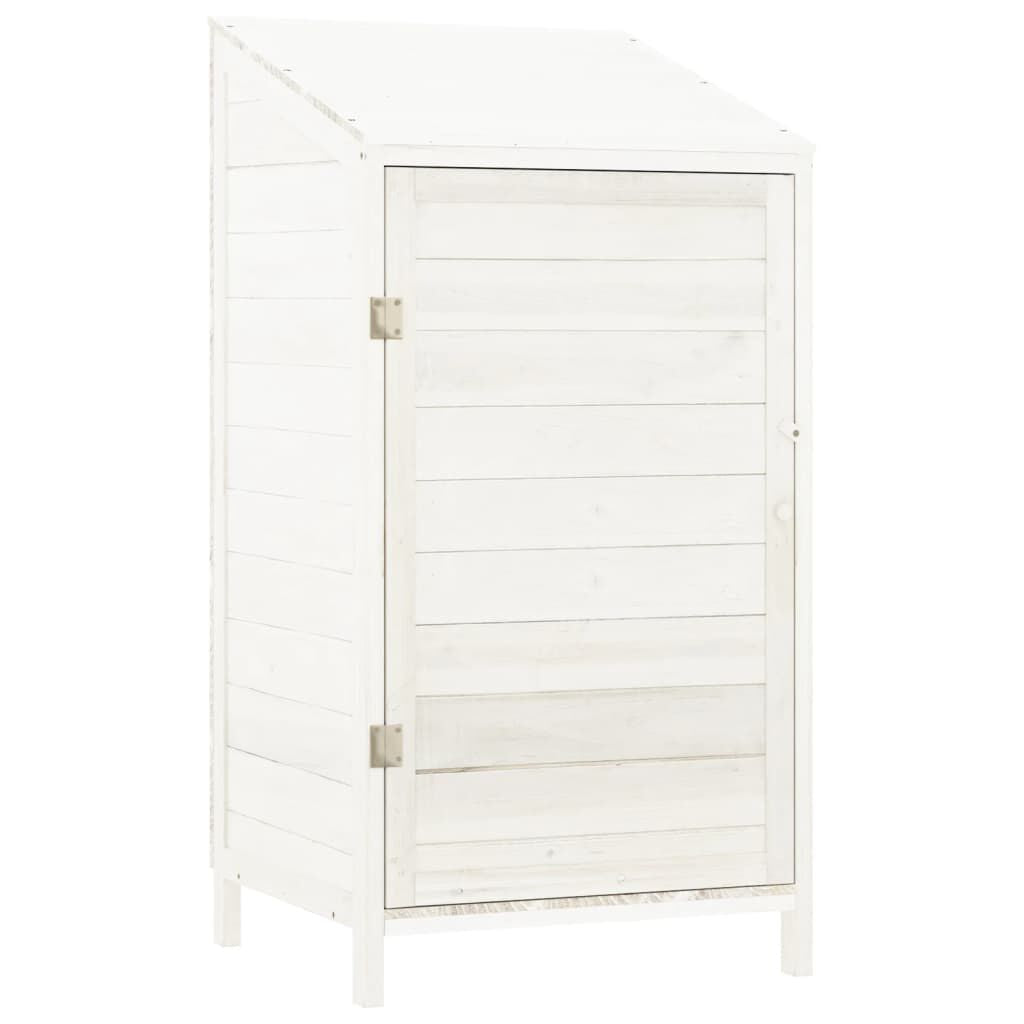 Garden Shed Anthracite Solid Fir Wood Medium Garden Shed