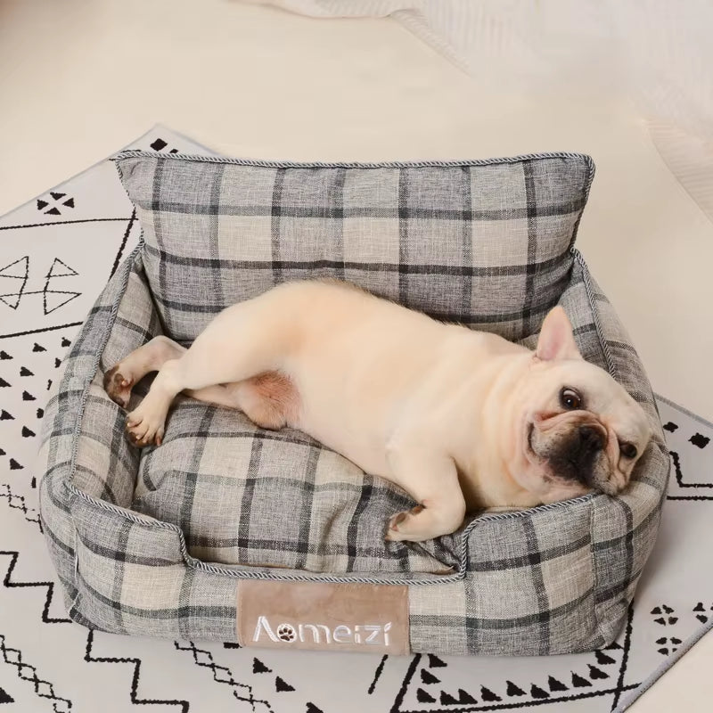 Big Dog Bed Removable Pet Sofa Bed for Small Medium Big Dogs Washable Cat House Mats Soft Pet Sleeping Beds Dog Accessories