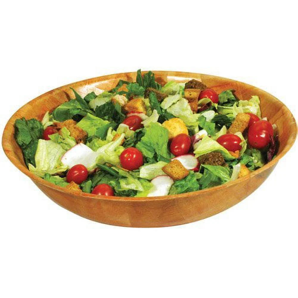 WWB-6 Wooden Woven Salad Bowl, 6-Inch