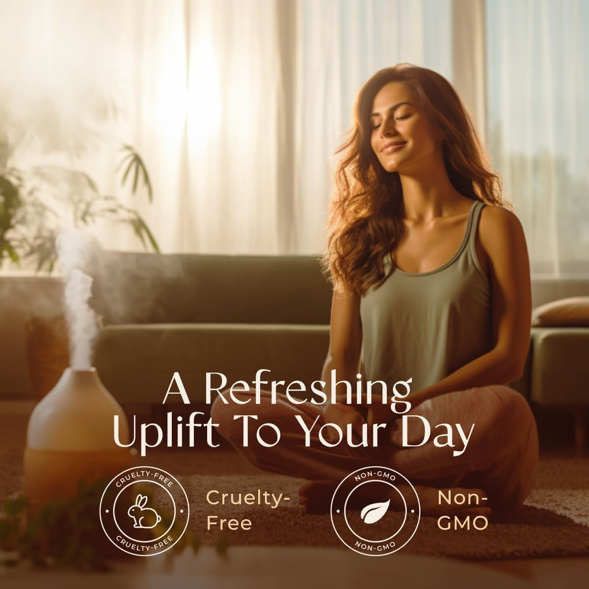 Breathe Essential Oil Blends - 100% Pure Natural Breathe Easy Essential Oils from Eucalyptus, Peppermint and More for Humidifier Cleaner (0.34 Fl Oz)