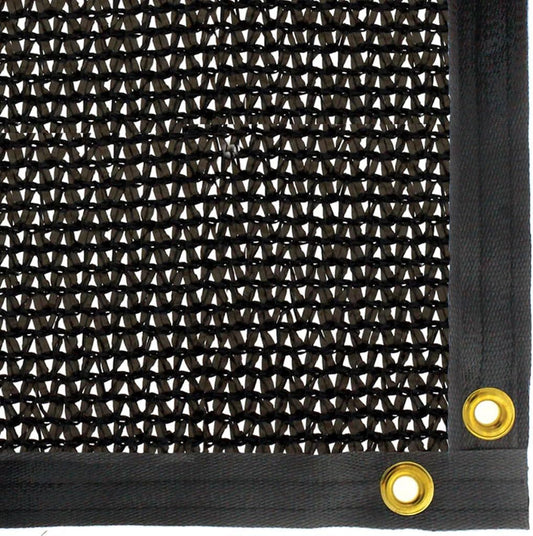90% Black Outdoor Sun Shade Canopy: UV Protection Shade Cloth| Lightweight, Easy Setup Mesh Canopy Cover with Grommets| Sturdy, Durable Shade Fabric for Garden, Patio & Porch 12'X16'