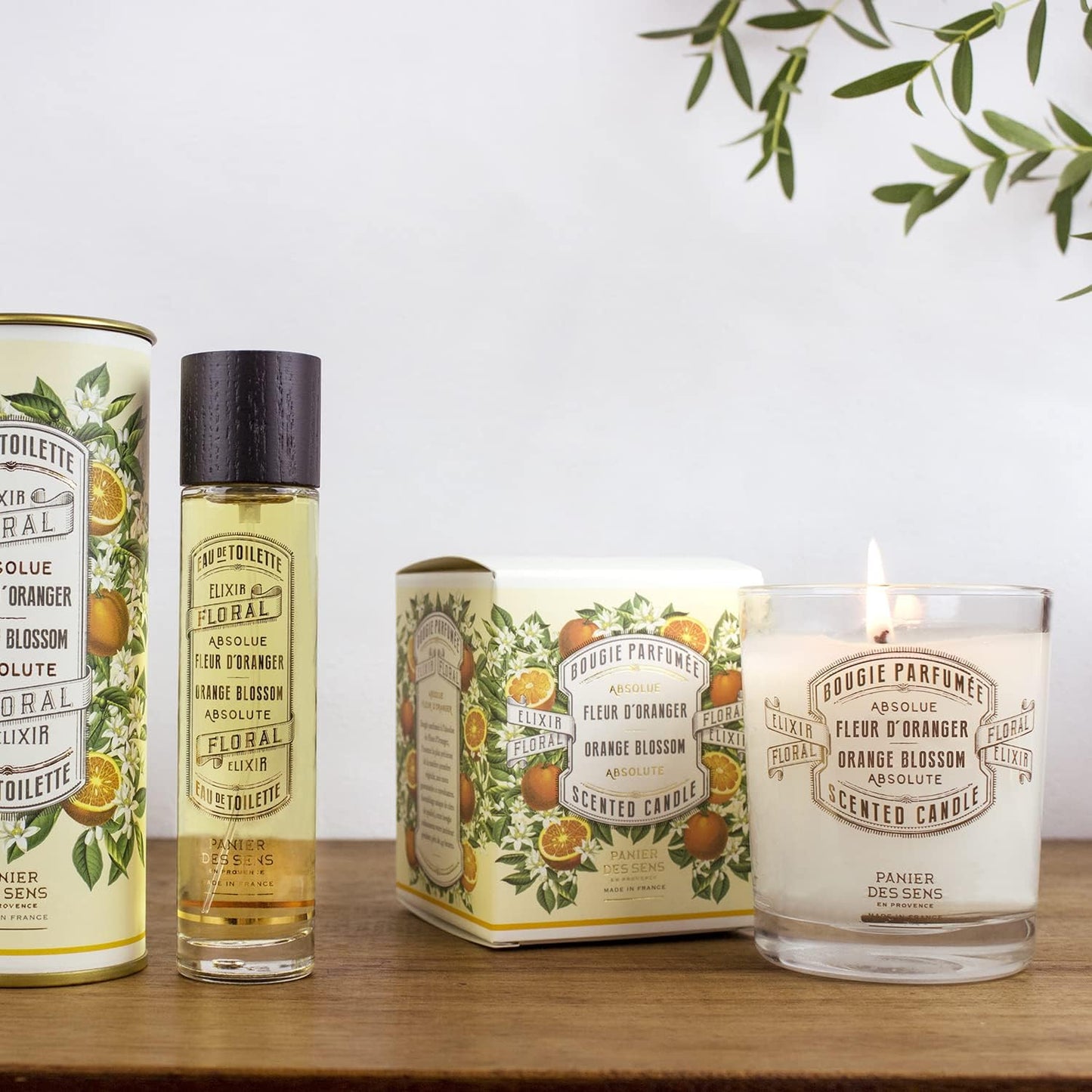 ā Orange Blossom Candle - Long Lasting Scented Candles for Home ā Gift ā 100% Natural Cotton Wick ā Decorative Candles Home Gifts - 6.3Oz