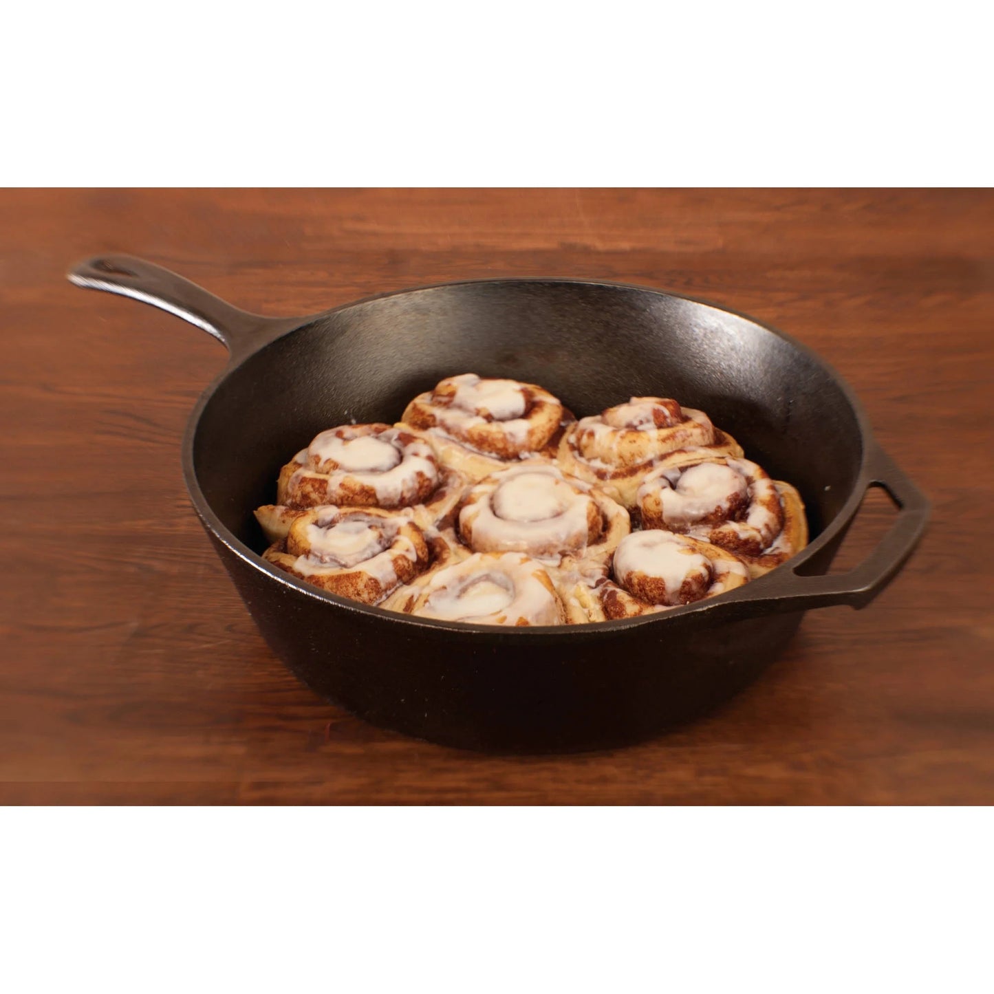Cast Iron 12" Deep Cast Iron Seasoned Skillet, L10Dsk3, with Assist Handle
