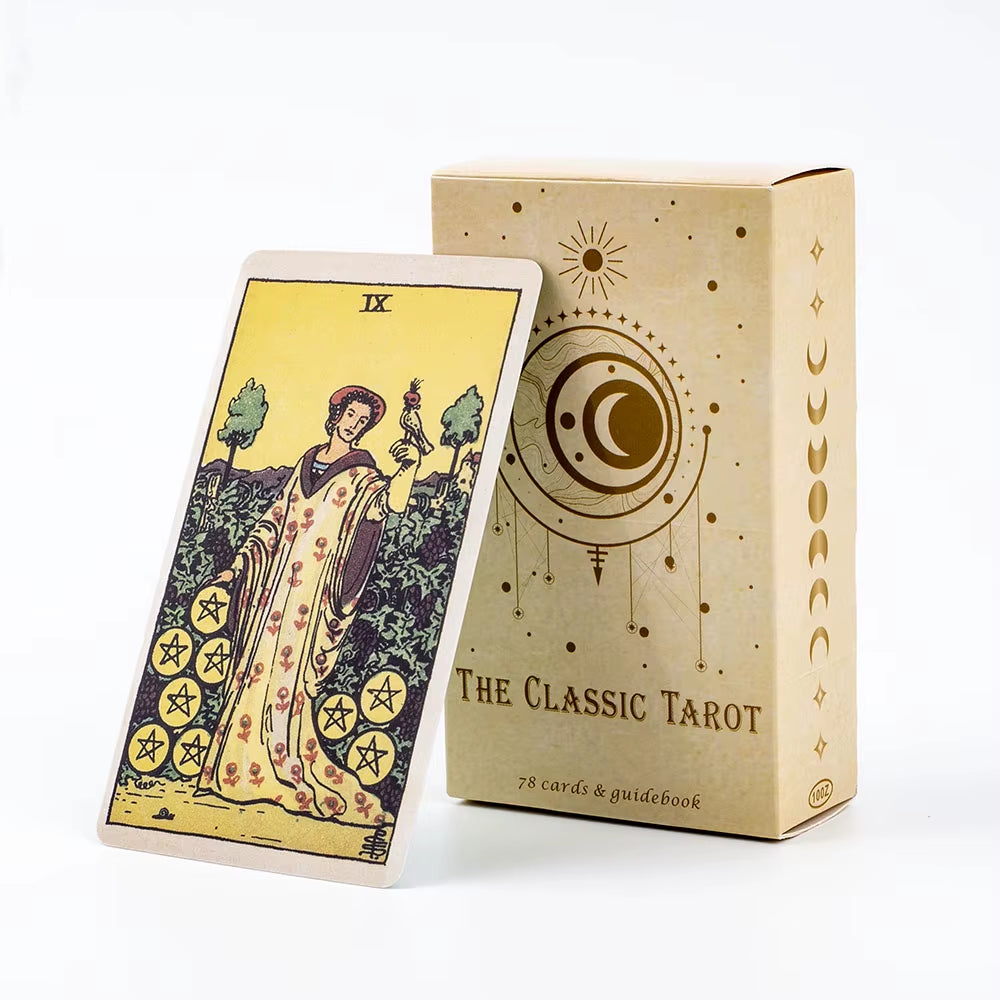 2024 New Style Pastel Journey Tarot Deck 78Pcs Tarot Cards Tarot Deck Collectible Oracle Card Set 10.4*6.1Cm