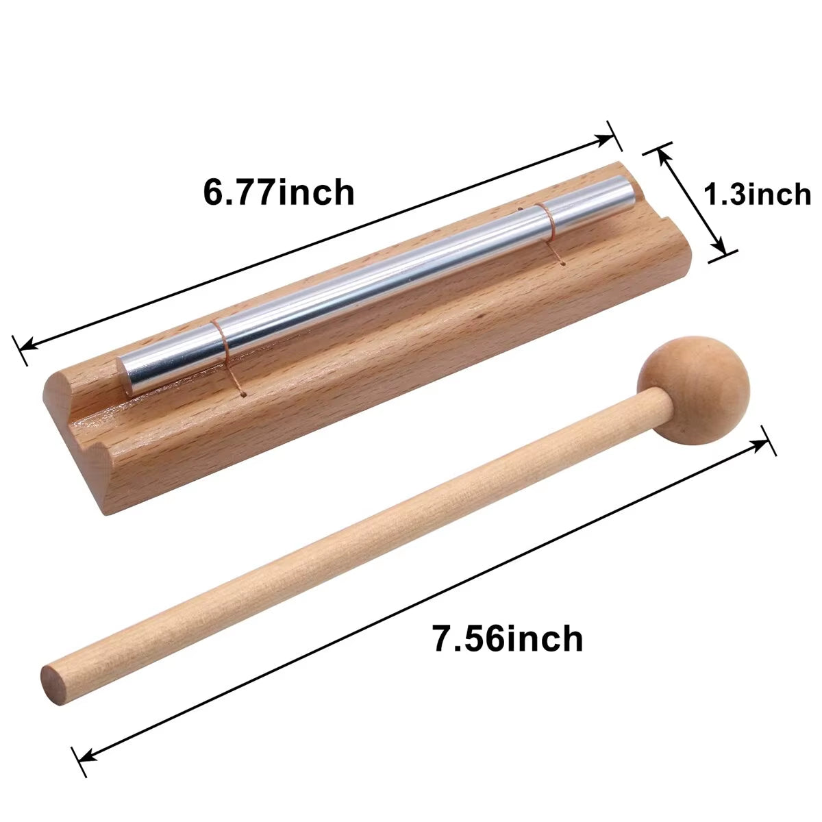 Meditation Chimes 1Phoneme the Original Guaranteed Musically Tuned Wind Zenergy Hand Chime for Classrooms Meditation Mindfulness