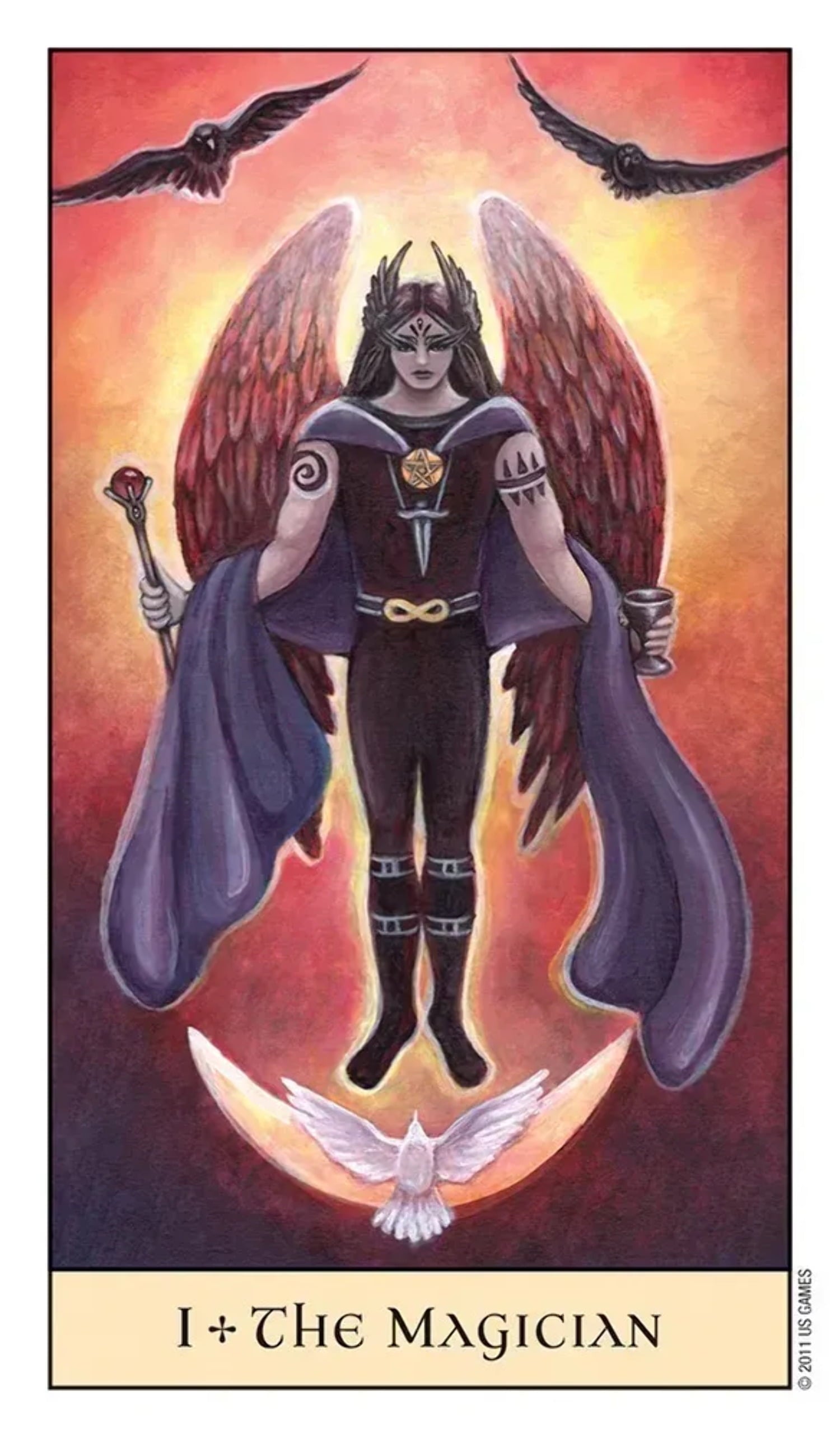 : Crystal Vision Tarot, Book 1 (Hardcover)