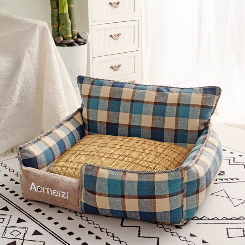 Big Dog Bed Removable Pet Sofa Bed for Small Medium Big Dogs Washable Cat House Mats Soft Pet Sleeping Beds Dog Accessories
