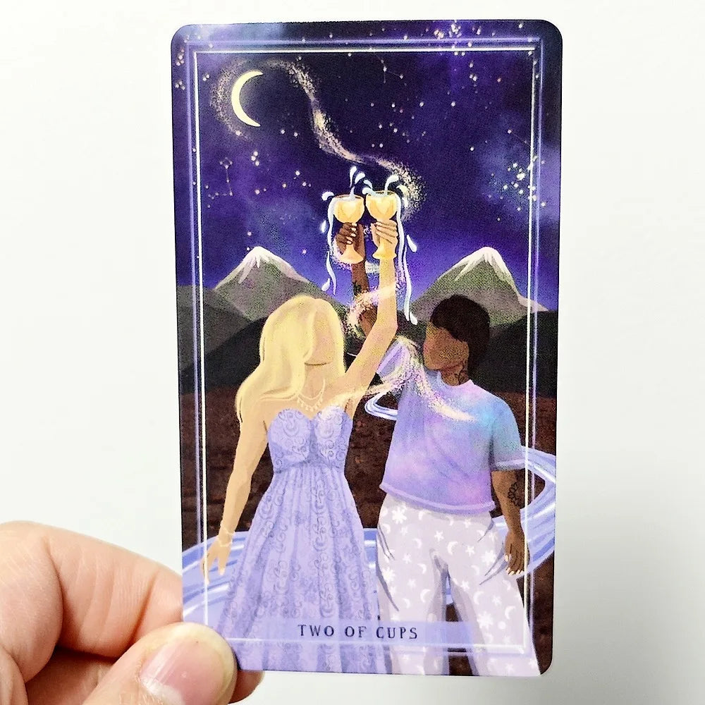 Earth Woman Tarot Deck 78 Pcs Tarot Cards Nurture Your Intuition and Celebrate Mother Nature'S Wisdom 10.3*6Cm