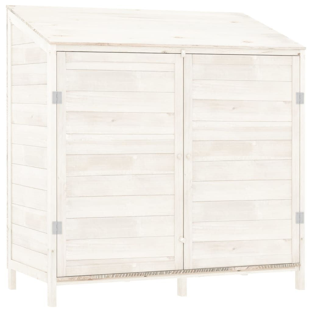 Garden Shed Anthracite Solid Fir Wood Compact Garden Shed