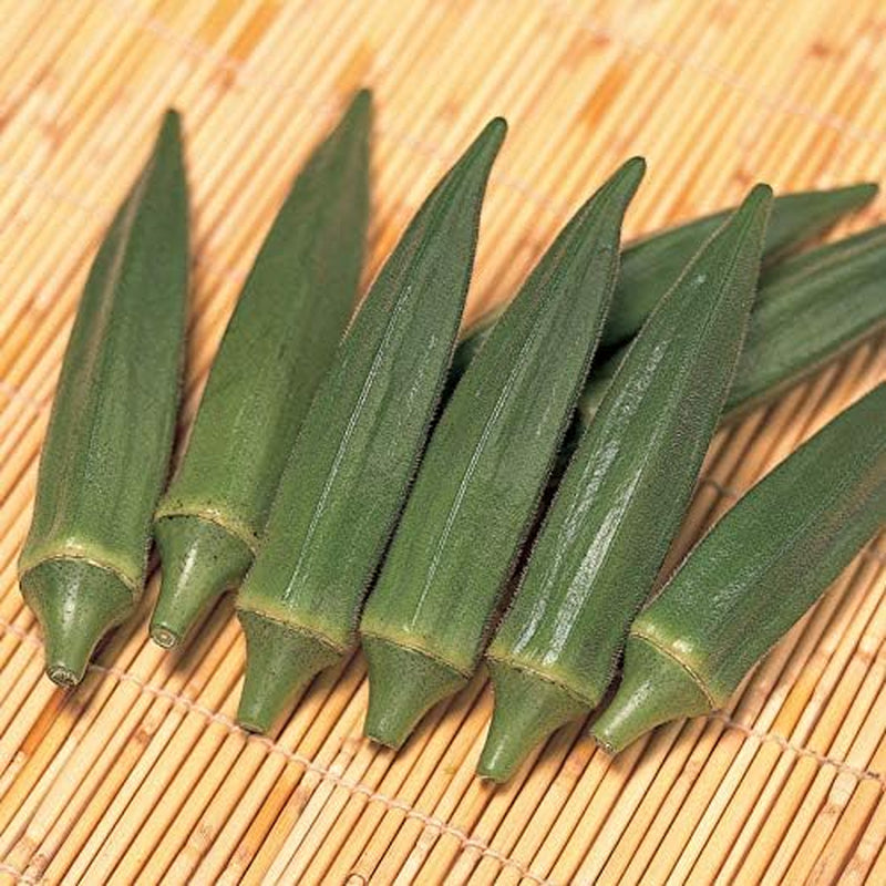 Jambalaya Okra Seeds, Includes 30 Seeds in a Pack