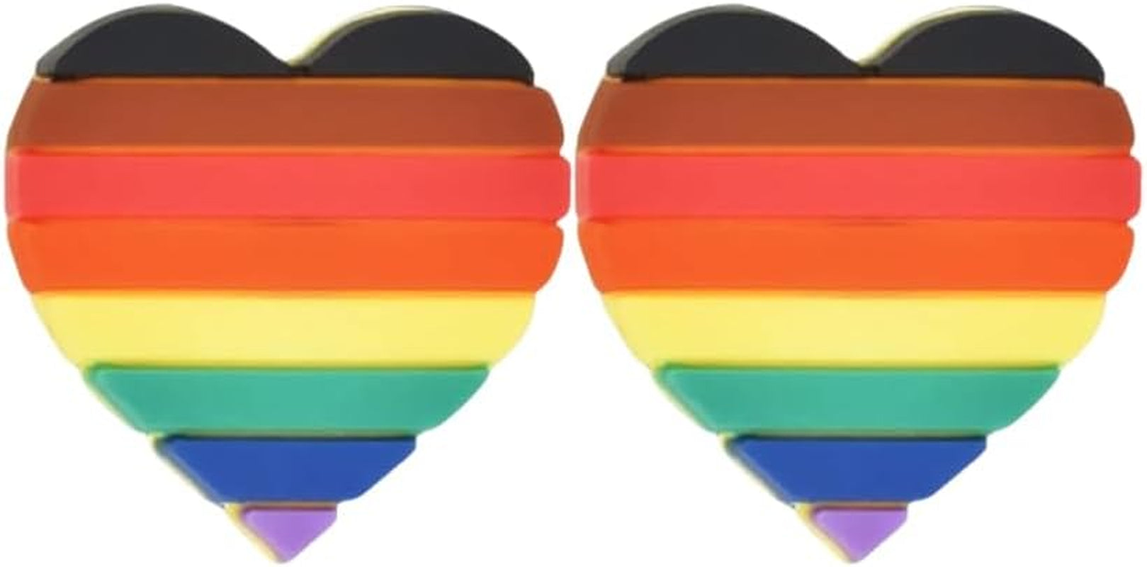 LGBTQ Silicone Pins - Perfect for Pride Parades, Pride Month & Gift-Giving