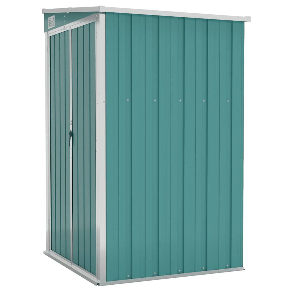 Garden Shed Grey Galvanized Steel Large Garden Shed Rectangular
