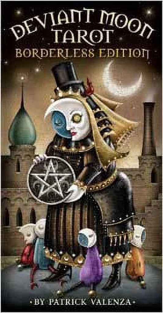 Novelty Toys Tarot Cards Court Jester Borderless  Deck Stylized Artwork Full Color Cards