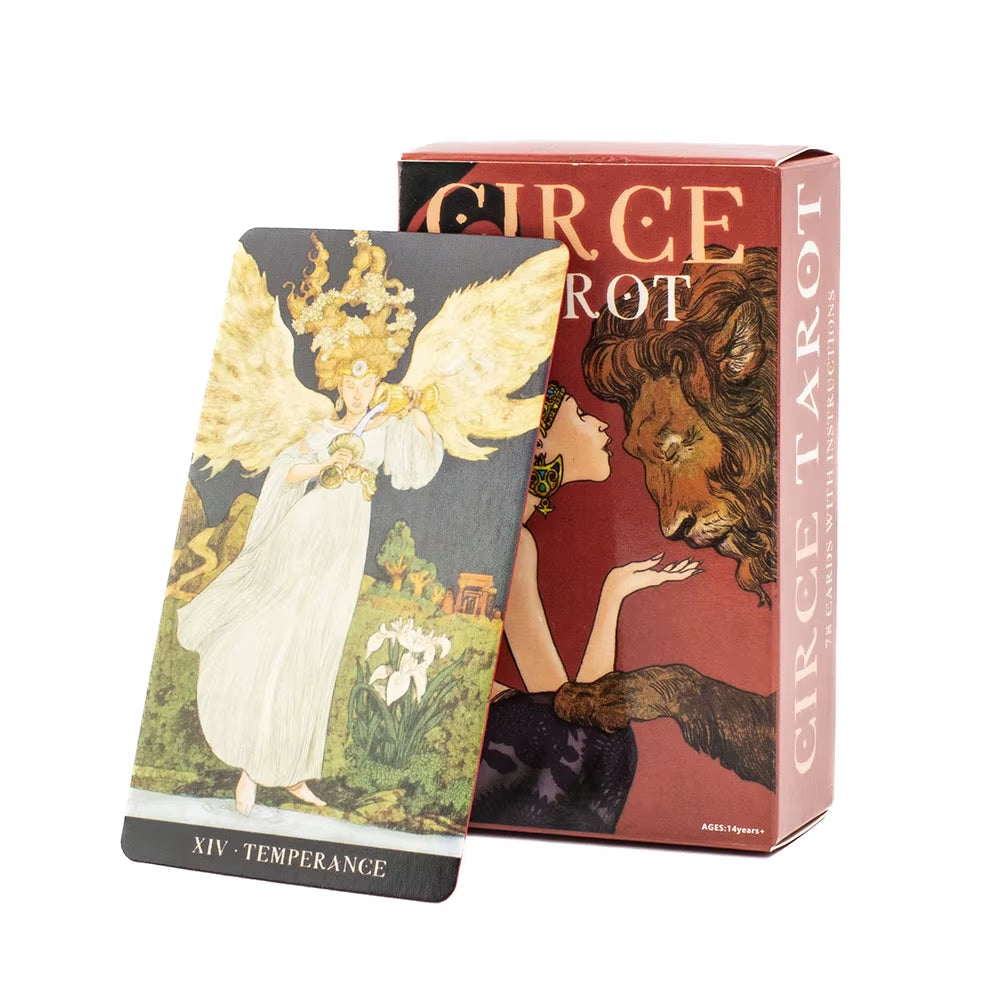 2024 New Style Pastel Journey Tarot Deck 78Pcs Tarot Cards Tarot Deck Collectible Oracle Card Set 10.4*6.1Cm