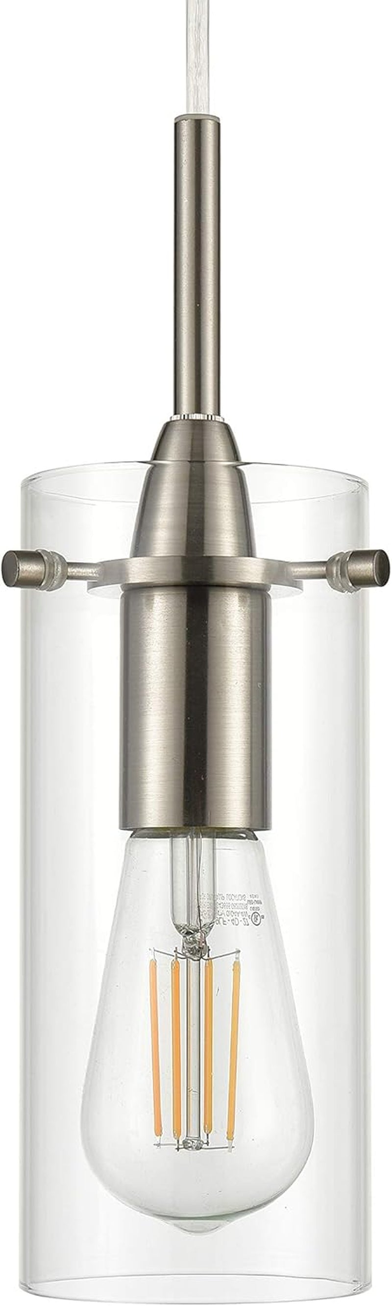 Effimero 5-Light Cluster Pendant Lights Stairwell Lighting Large Chandelier Brushed Nickel Modern Chandelier Light Fixture Foyer Chandeliers Entryway High Ceiling Staircase Lights