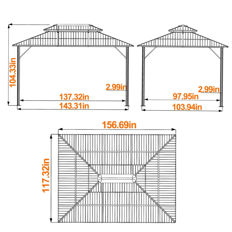Aluminum Patio Gazebo