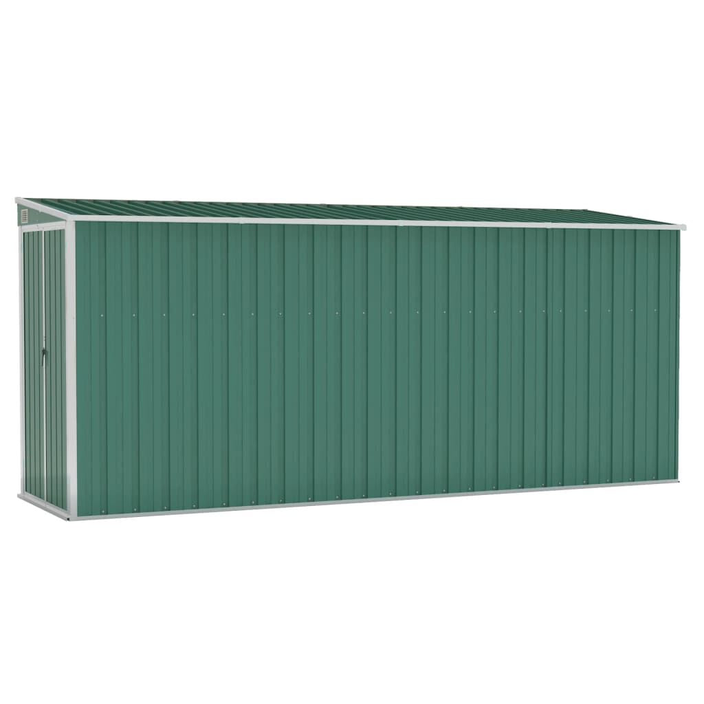 Garden Shed Grey Galvanized Steel Large Garden Shed Rectangular