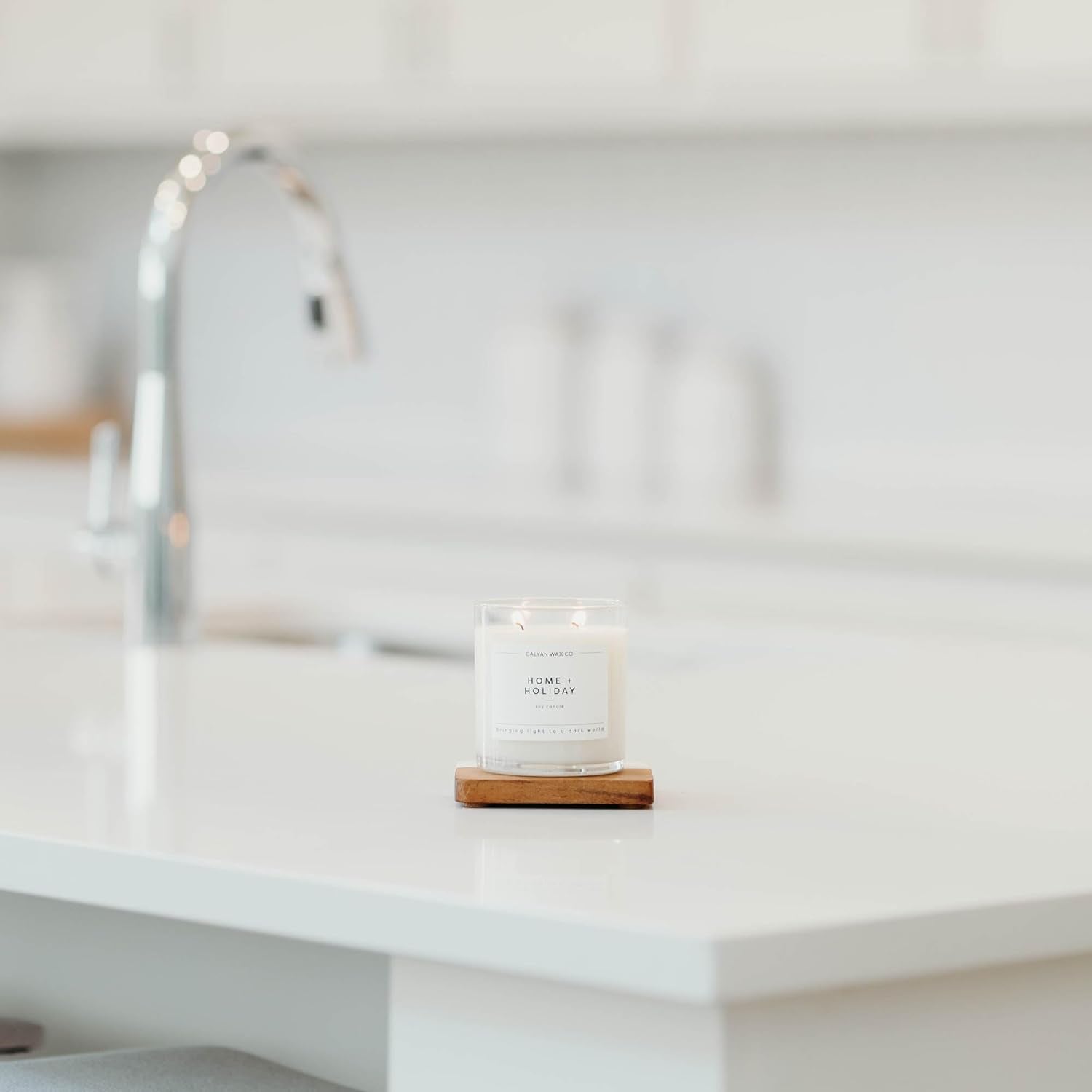 2 Wick Candle, Home + Holiday Scented Candle, 37 Hour Burn Time, Aromatherapy Soy Candles, Non Toxic & Vegan Soy Wax, Glass Tumbler Scented Candles, 8.8Oz