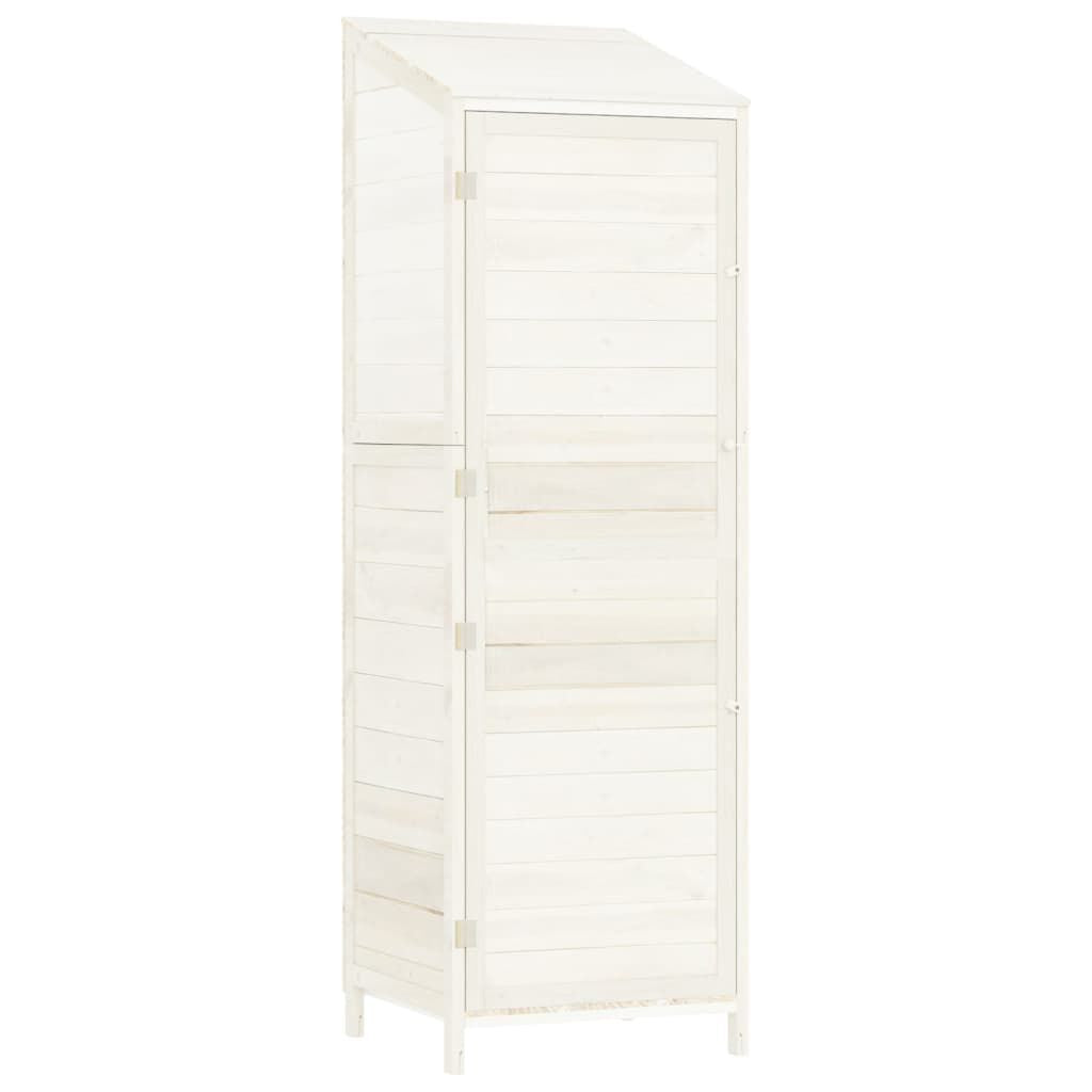Garden Shed Anthracite Solid Fir Wood Medium Garden Shed