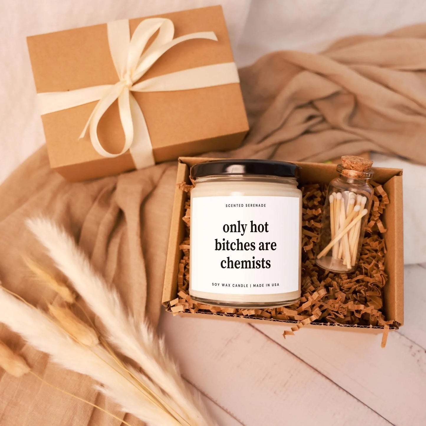Hot Bitches Are Chemists Candle, Gift for Chemists, Chemists Gift, Chemistry Teacher, Chemistry Gift