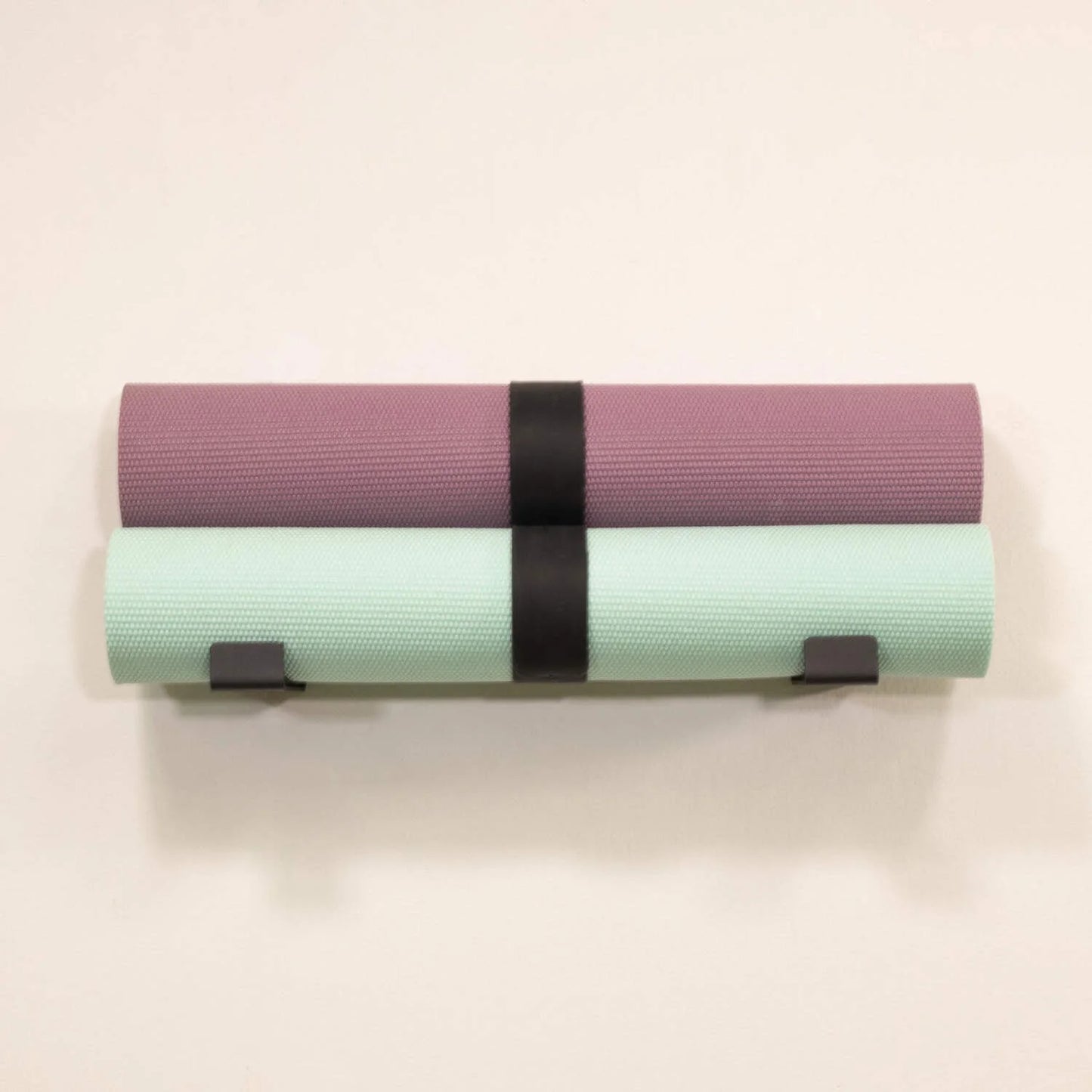 Yoga Mat Storage Rack – Yoga Mat Holder Wall Mount for Foam Rollers, Resistance Bands, Fitness Accessories, Home Gym Organizer, Holds up to 30 Lbs