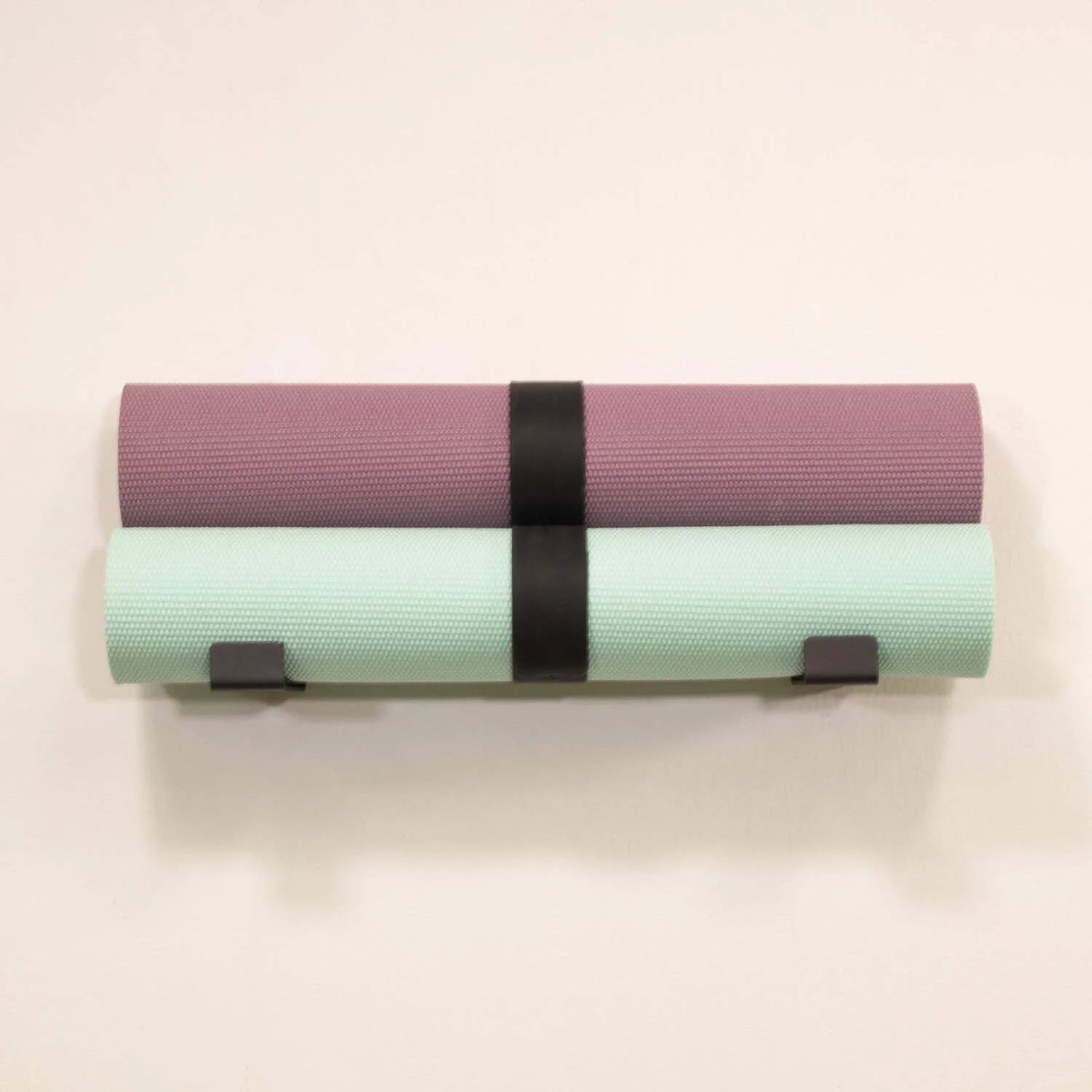 Yoga Mat Storage Rack – Yoga Mat Holder Wall Mount for Foam Rollers, Resistance Bands, Fitness Accessories, Home Gym Organizer, Holds up to 30 Lbs