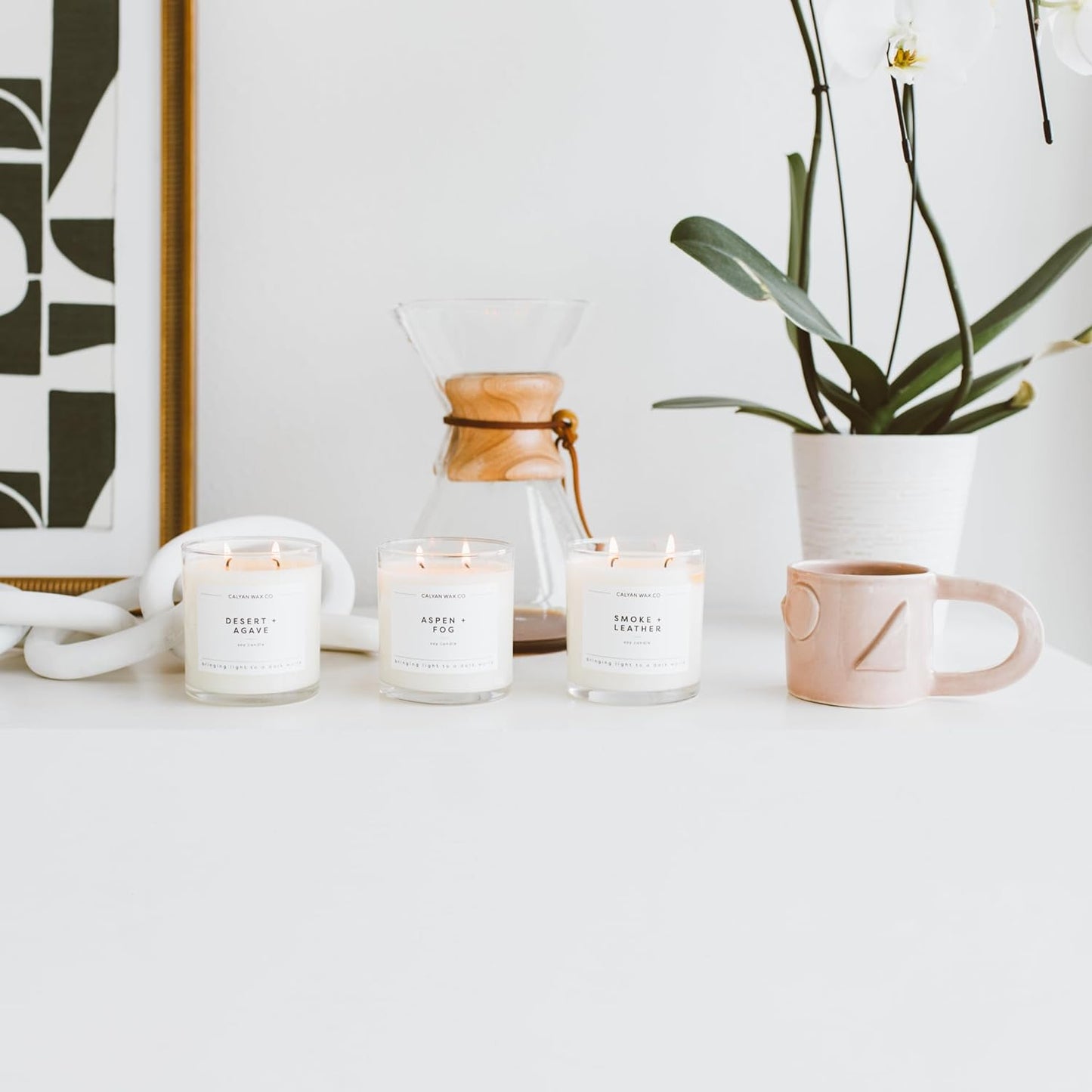 2 Wick Candle, Home + Holiday Scented Candle, 37 Hour Burn Time, Aromatherapy Soy Candles, Non Toxic & Vegan Soy Wax, Glass Tumbler Scented Candles, 8.8Oz