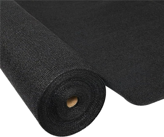 - Black Shade Cloth - 60% - (12' X 30') - Mesh Fabric for Fence Privacy Screen, Garden Shade, Mesh Fence Screening, Shade Cloth Rolls, Wind Screen