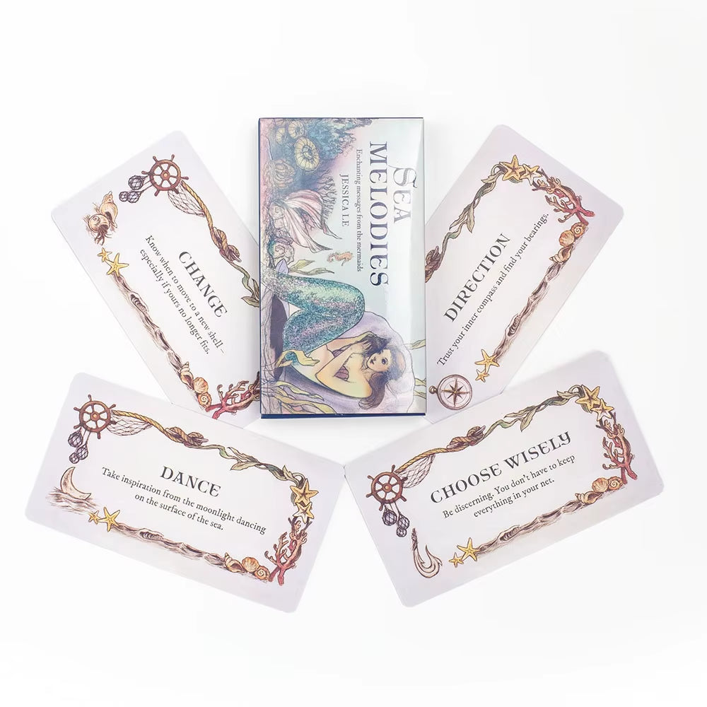 2024 New Style Pastel Journey Tarot Deck 78Pcs Tarot Cards Tarot Deck Collectible Oracle Card Set 10.4*6.1Cm