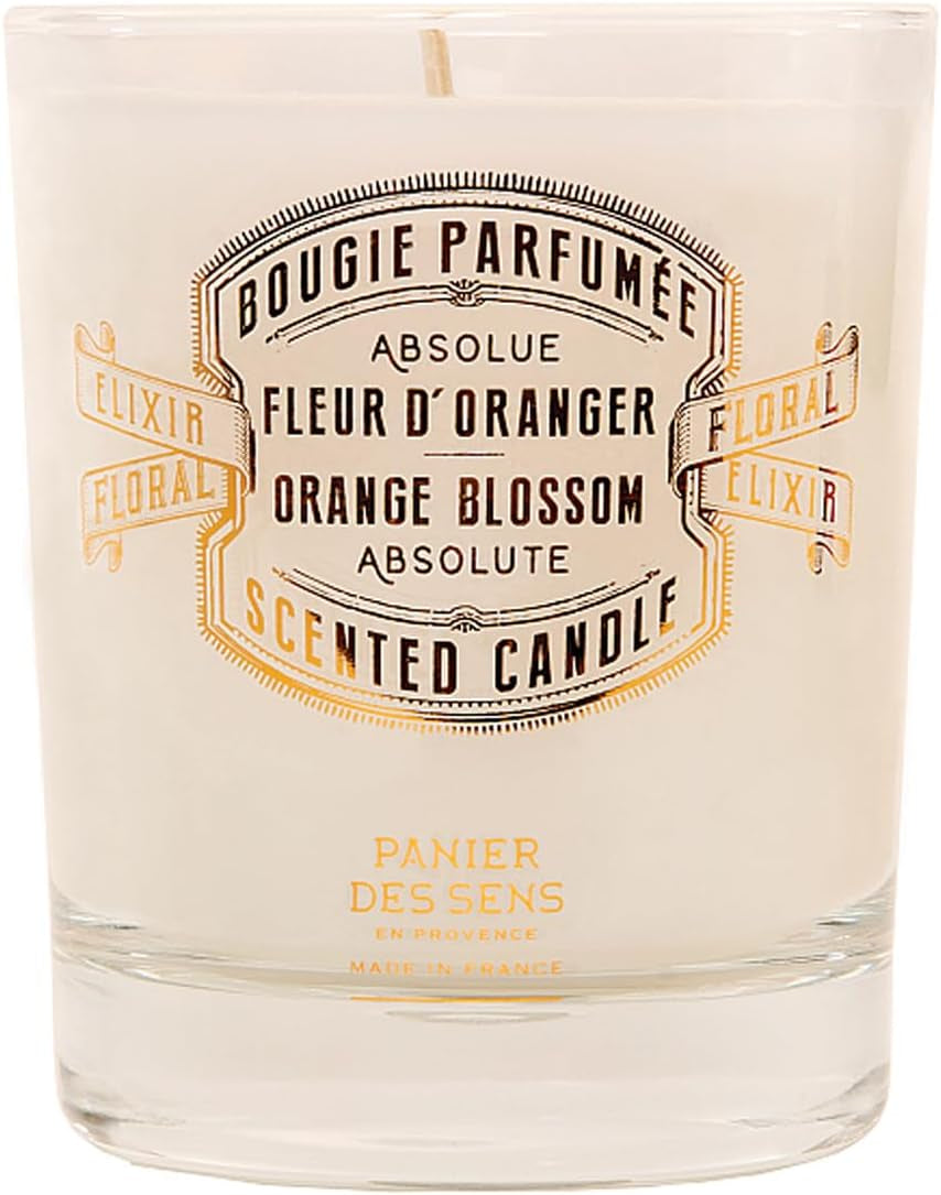 ā Orange Blossom Candle - Long Lasting Scented Candles for Home ā Gift ā 100% Natural Cotton Wick ā Decorative Candles Home Gifts - 6.3Oz