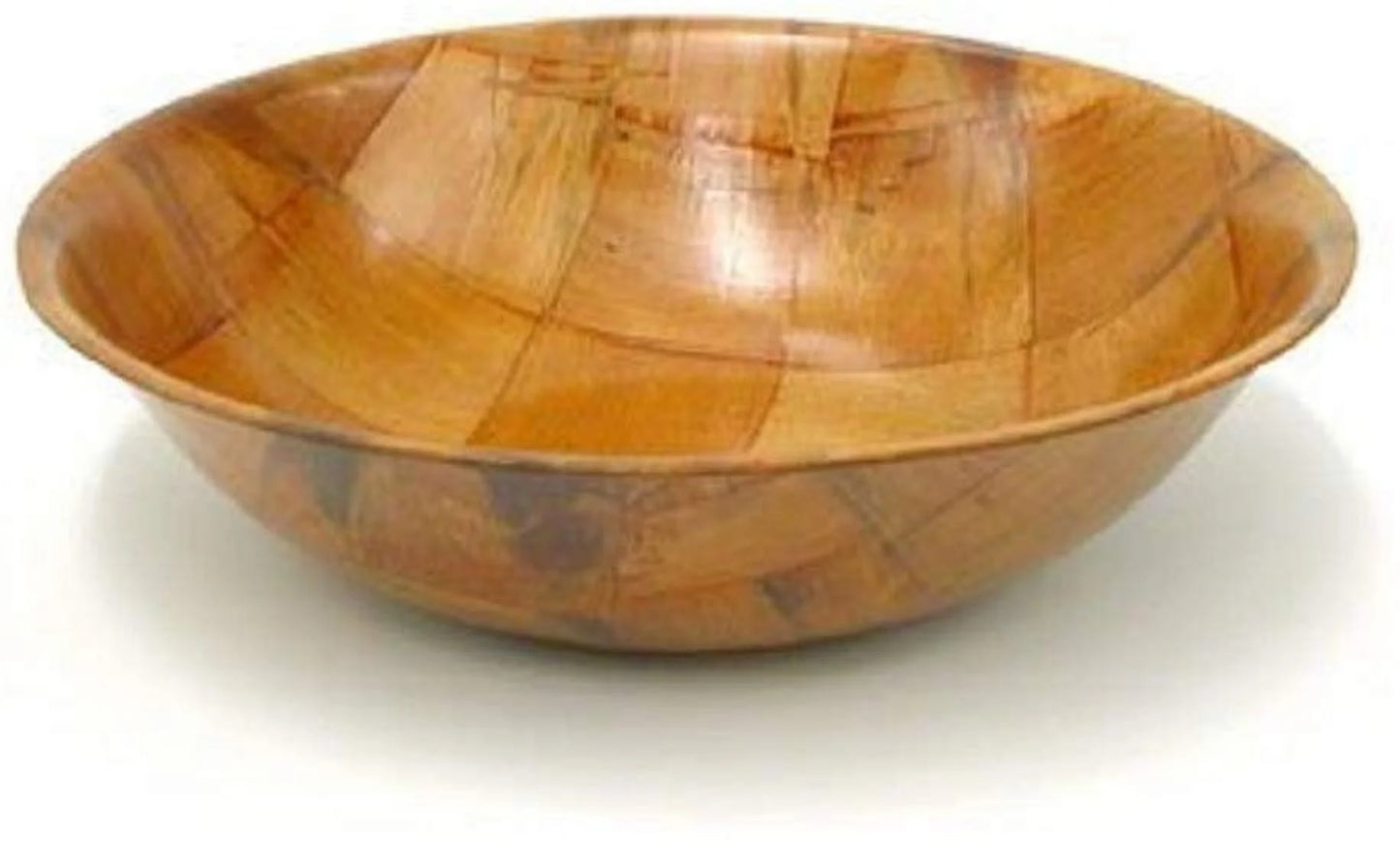 WWB-6 Wooden Woven Salad Bowl, 6-Inch