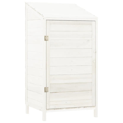 Garden Shed Anthracite Solid Fir Wood Compact Garden Shed