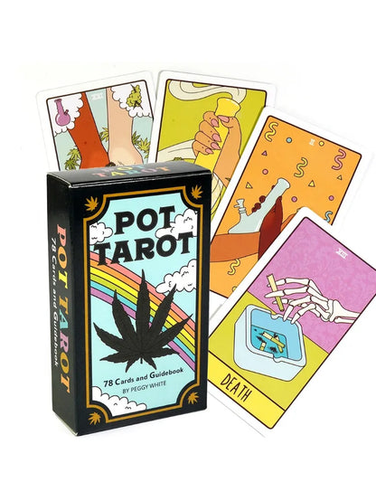 Pot Tarot 78 Pcs Card Deck Travel Version Pocket Size Witchy Beginner Tarot Learning Tarot Cards