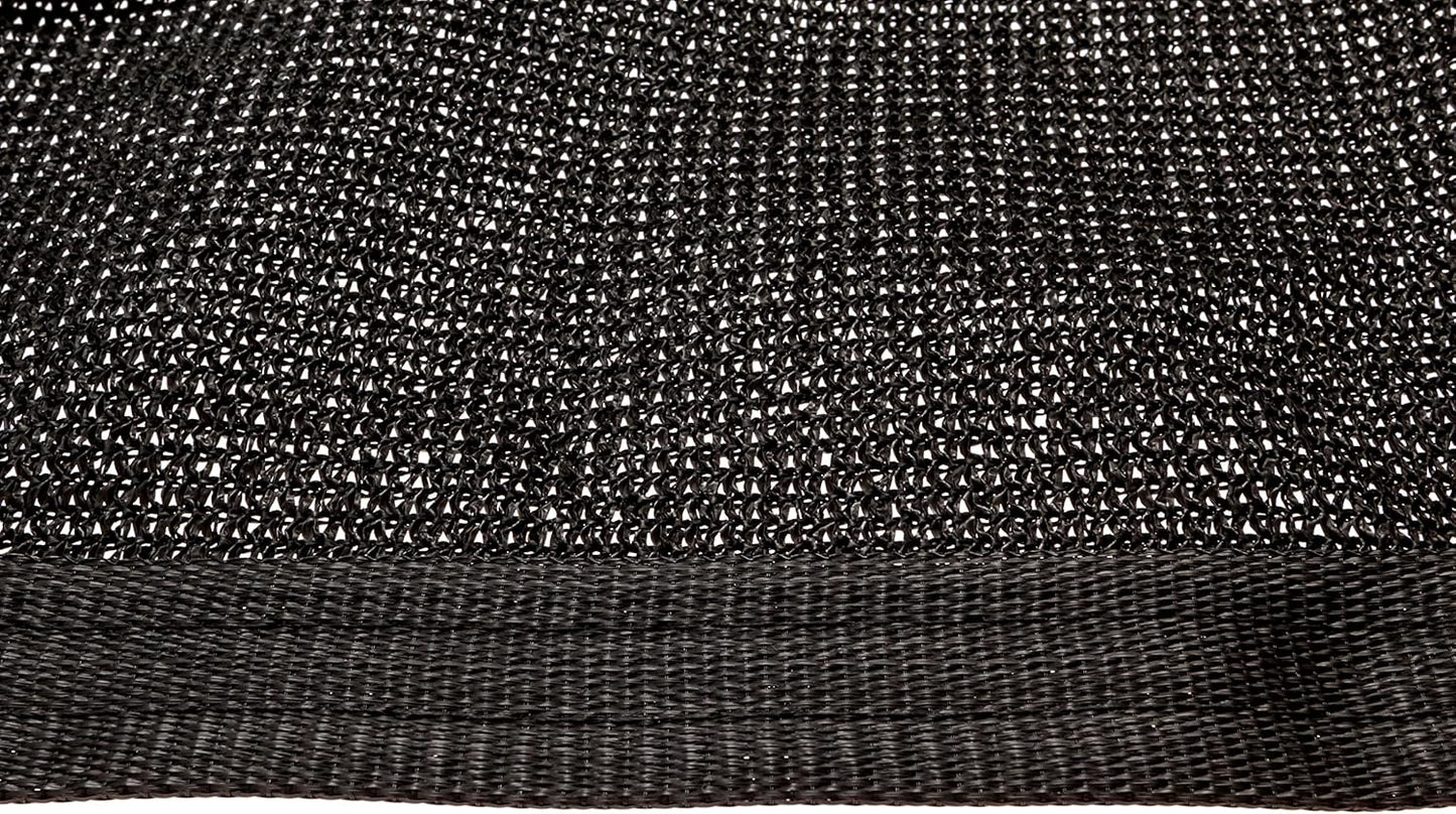 90% Black Outdoor Sun Shade Canopy: UV Protection Shade Cloth| Lightweight, Easy Setup Mesh Canopy Cover with Grommets| Sturdy, Durable Shade Fabric for Garden, Patio & Porch 12'X16'