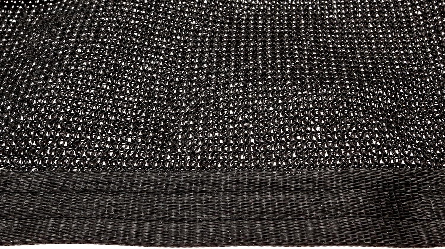 90% Black Outdoor Sun Shade Canopy: UV Protection Shade Cloth| Lightweight, Easy Setup Mesh Canopy Cover with Grommets| Sturdy, Durable Shade Fabric for Garden, Patio & Porch 12'X16'