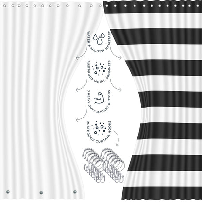 20 Piece Bathroom Accessories Set, Black Bathroom Decor Set