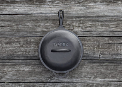 Cast Iron Seasoned Cast Iron 12" Lid