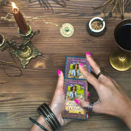 Everyday Witch Oracle Deck English PDF Guidebook Board Game Cards Playing Family Entertainment Kids Toys