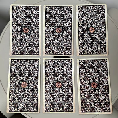 Vintage Tarot Deck Spanish Edition 10.3*6Cm 78 Pcs Tarot Cards Based on Rider Waite System Espanol