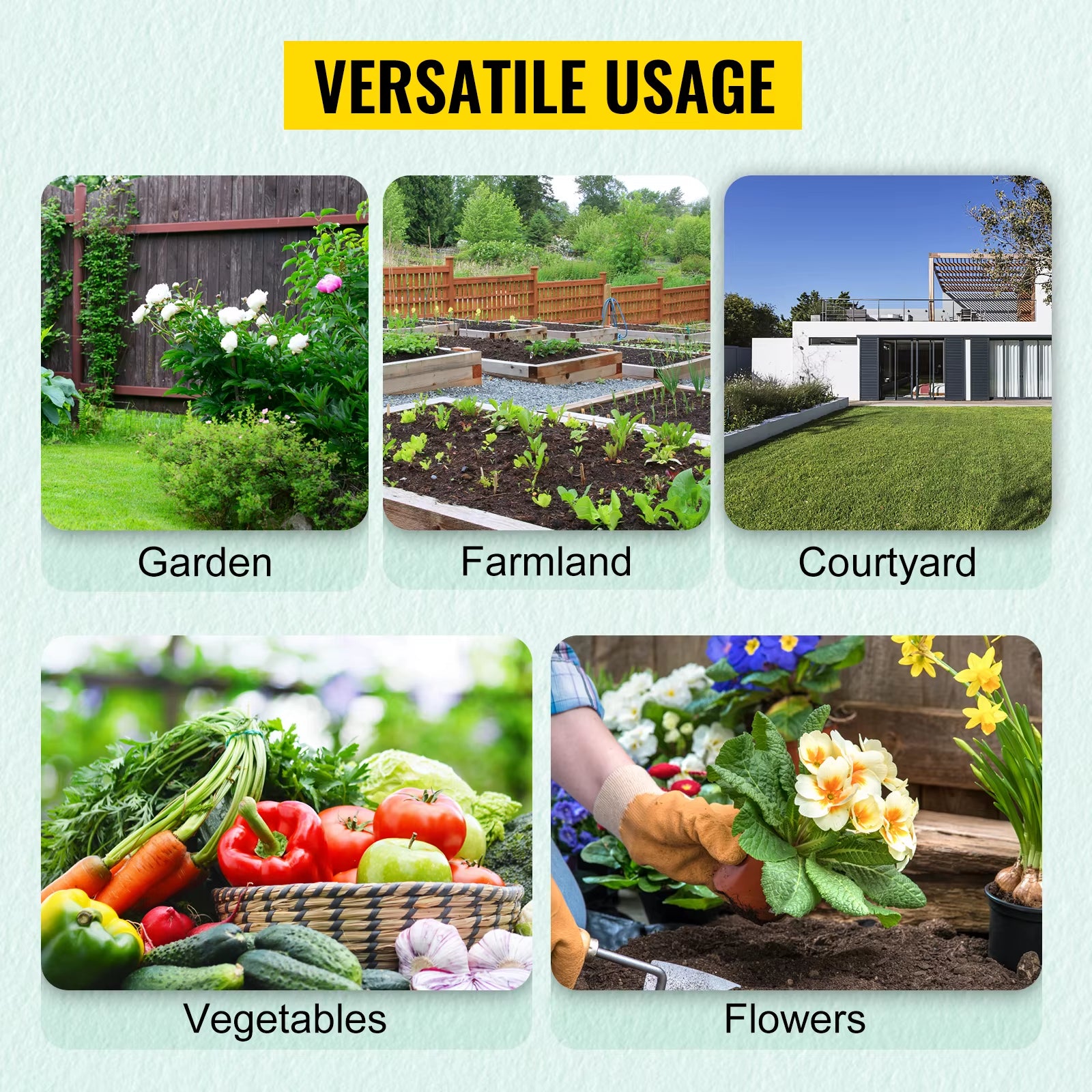 Walk-In Tunnel Greenhouse Galvanized Frame & Waterproof Cover 15X7X7/10X7X7/20X10X7/12X7X7 Ft Greenhouses & Cold Frames