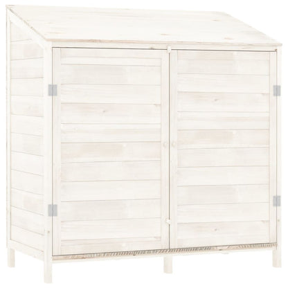 Garden Shed Anthracite Solid Fir Wood Compact Garden Shed