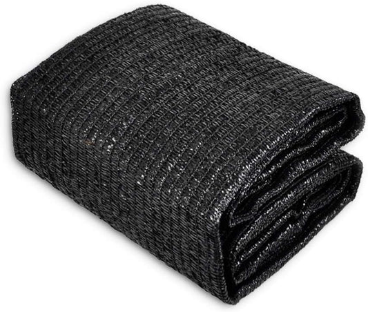 40% Shade Cloth Sun Net, Sunblock Garden Shade Mesh Fabric for Garden Flower, Patio, Plant Cover, Greenhouse, 10X20Ft, Black