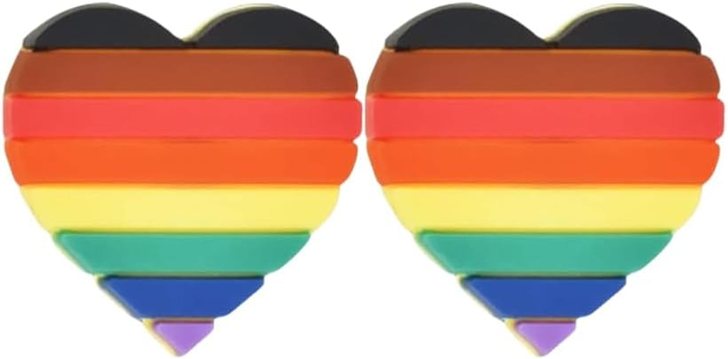 LGBTQ Silicone Pins - Perfect for Pride Parades, Pride Month & Gift-Giving