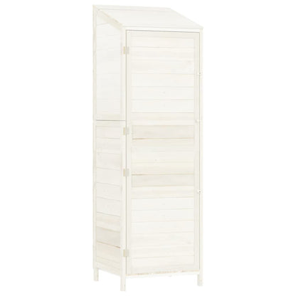 Garden Shed Anthracite Solid Fir Wood Medium Garden Shed